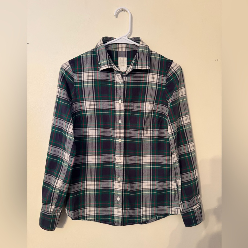 J. Crew, Woman’s The Boy Shirt, Size 0